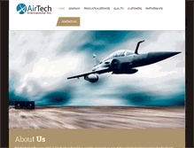 Tablet Screenshot of airtechus.com